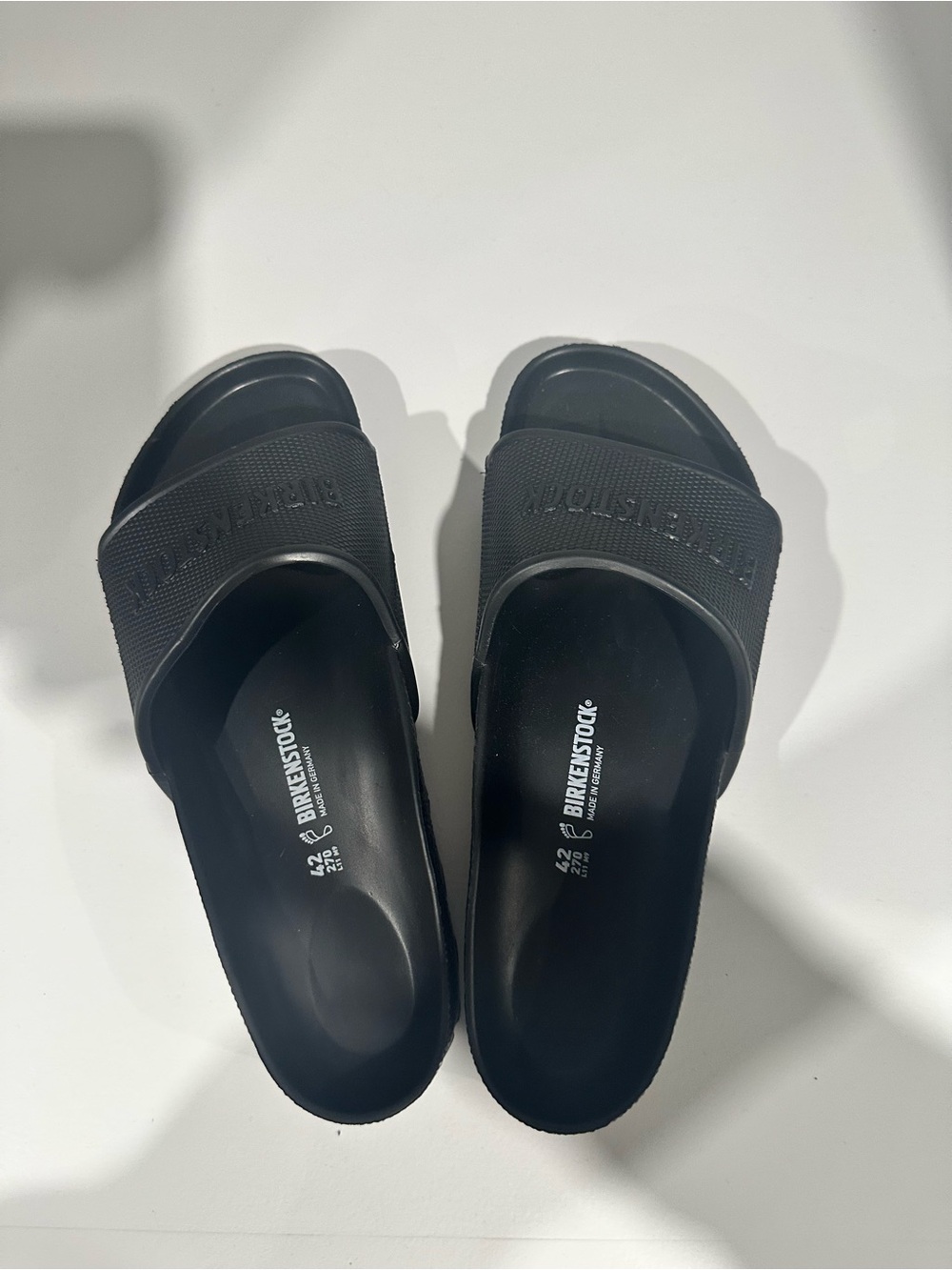Birkenstock Black Men’s Slide Sandals — Classic Slide